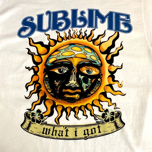 Sublime rock band What I Got White T Shirt Size M - Picture 4 of 8